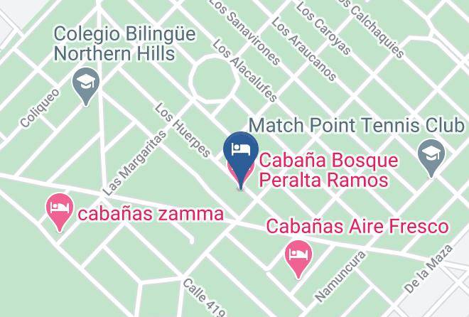 General Pueyrredon Partido - Cabana Bosque Peralta Ramos Maps