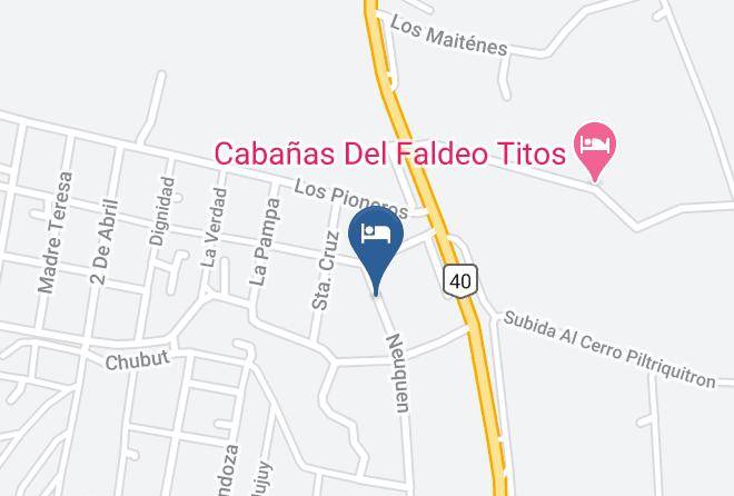 Bariloche - Cabana Buenavista Maps