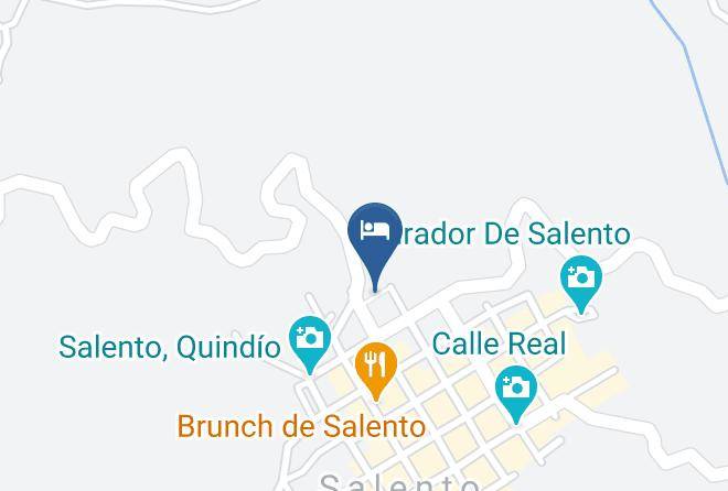 Salento - Cabana Camino Real Maps