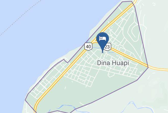 Pilcaniyeu - Cabana Cesira Dina Huapi Maps