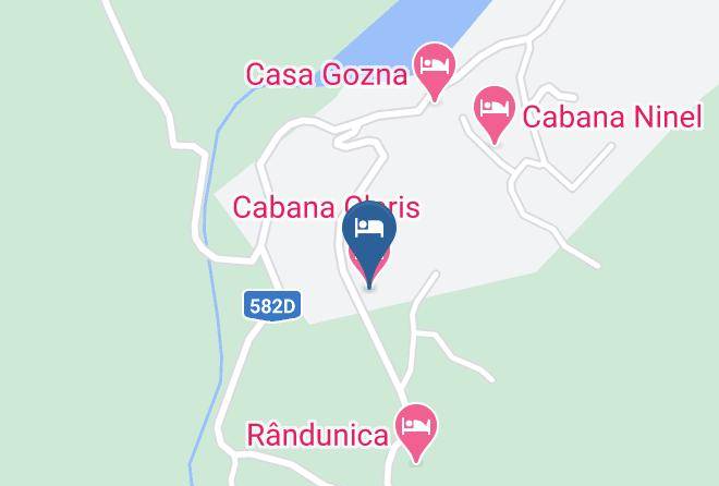 Valiug - Cabana Claris Maps