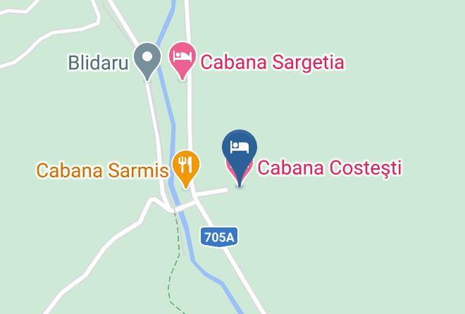 Orastioara De Sus - Cabana Costeti Maps