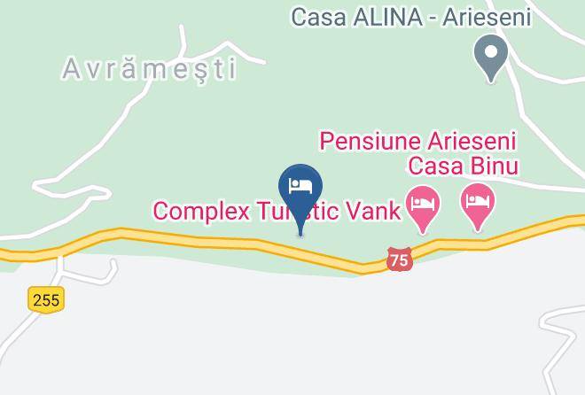 Arieeni - Cabana Danutza Maps