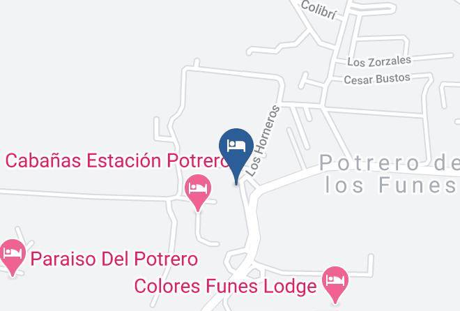 La Capital San Luis - Cabana Del Circuito Maps