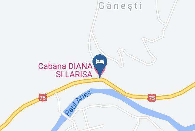 Bistra - Cabana Diana Si Larisa Maps