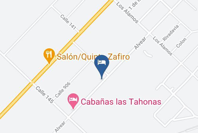 Azul - Cabana Don Graziano Maps