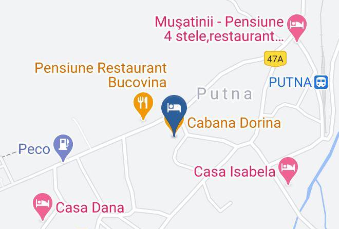 Putna - Cabana Dorina Maps