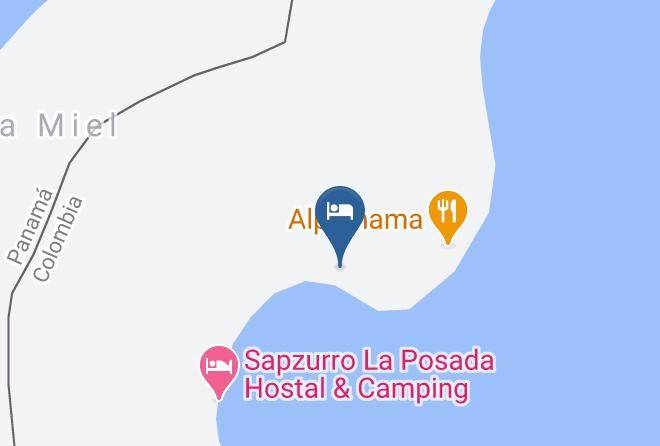 Acandi - Cabana El Caney Maps
