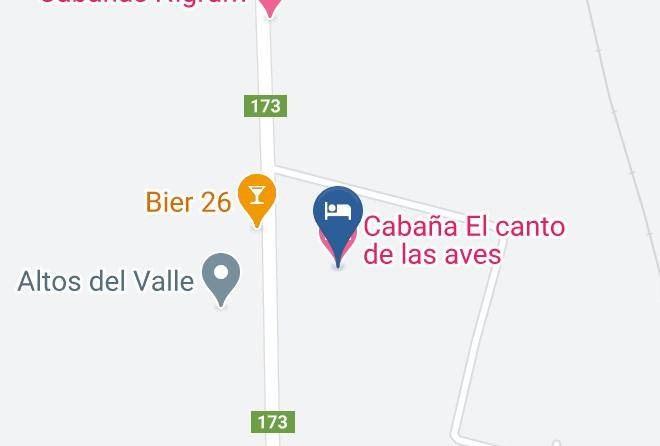 Cabana El Canto De Las Aves Map