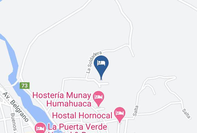 Humahuaca - Cabana El Cardon Maps