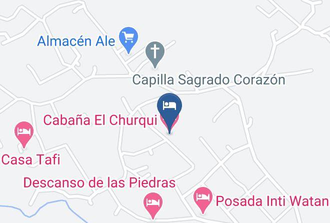 Tafi Del Valle - Cabana El Churqui Maps