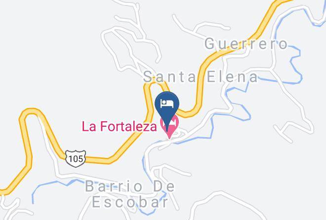 Mineral Del Monte - Cabana El Encino Maps