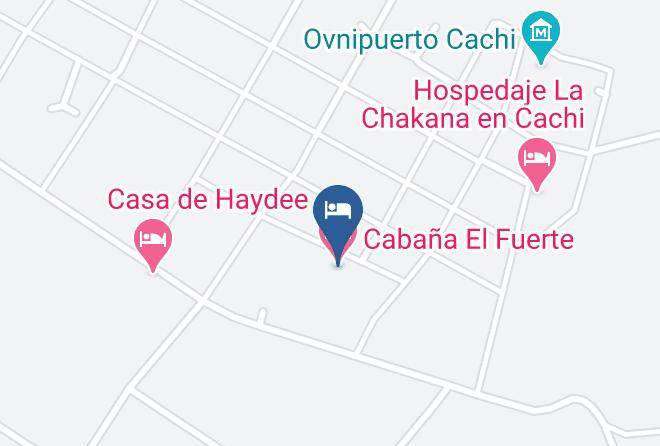 Cachi - Cabana El Fuerte Maps