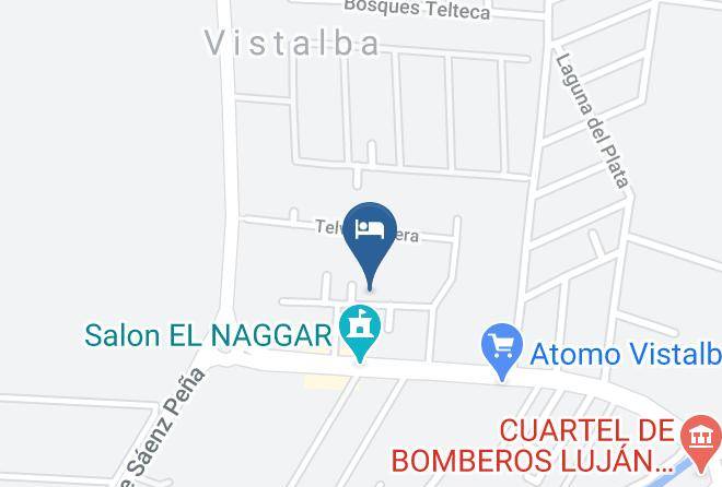 Lujan De Cuyo - Cabana El Maiten Vistalba Maps