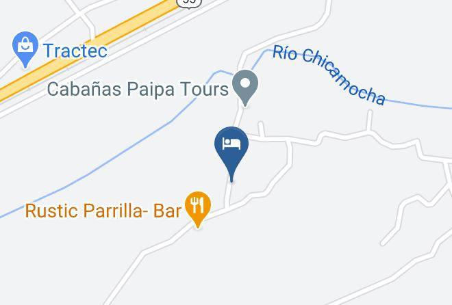 Paipa - Cabana El Mirador Maps