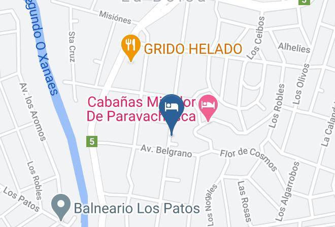 Santa Maria Department - Cabana El Paraiso Maps
