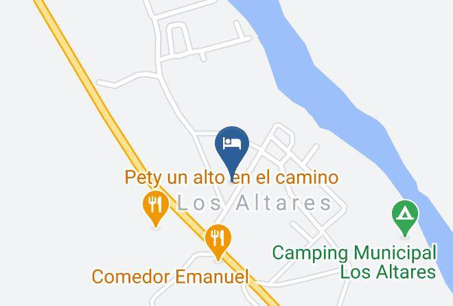 Paso De Indios Department - Cabana El Valle Maps