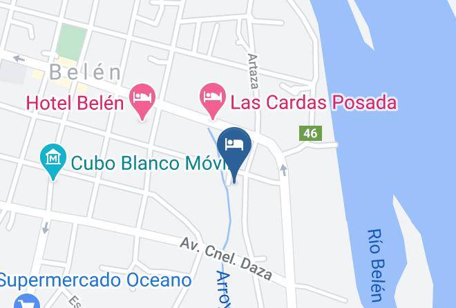 Belen - Cabana En Belen Maps