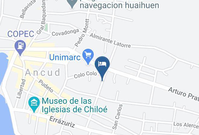 Chiloe Province - Cabana Esperanza Maps