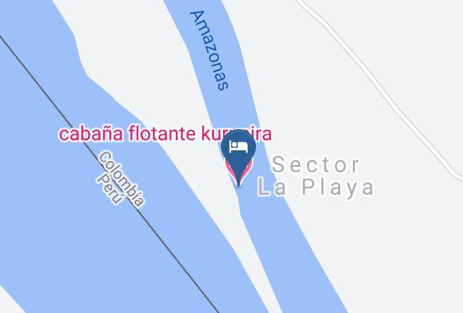 Leticia - Cabana Flotante Kurupira Maps