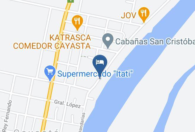 Helvecia - Cabana Gustavo Maps