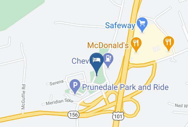 Monterey - Cabana Holiday Rv Park Maps