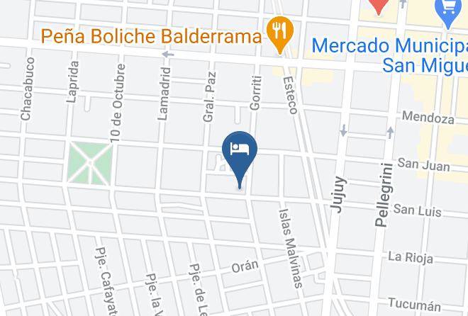 Salta - Cabana Holiday San Luis Maps