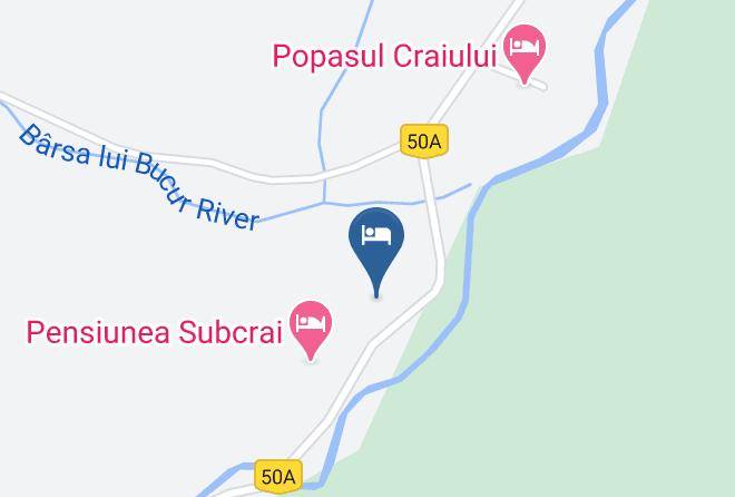 Zarnesti - Cabana Horia Maps
