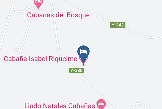 Ultima Esperanza Province - Cabana Isabel Riquelme Maps