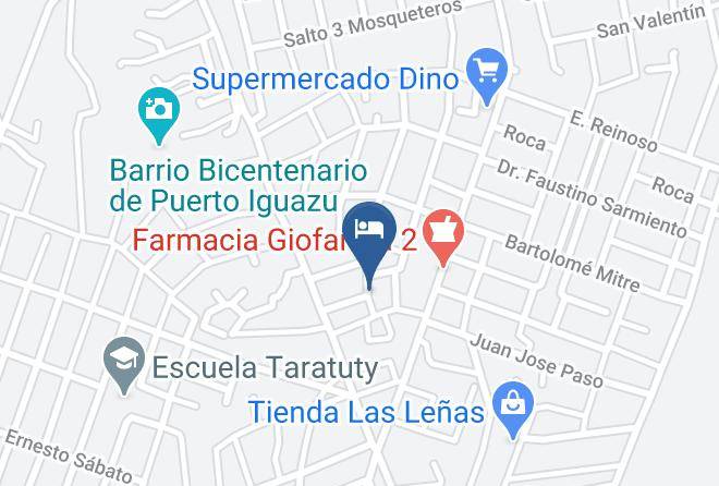 Puerto Esperanza - Cabana Jas Maps