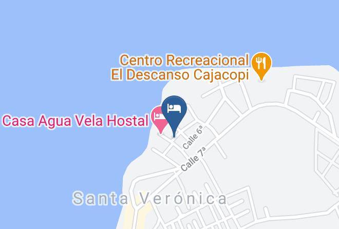 Juan De Acosta - Cabana La Candelaria Maps