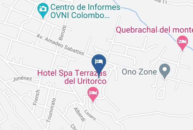 Punilla Department - Cabana La Colo Maps