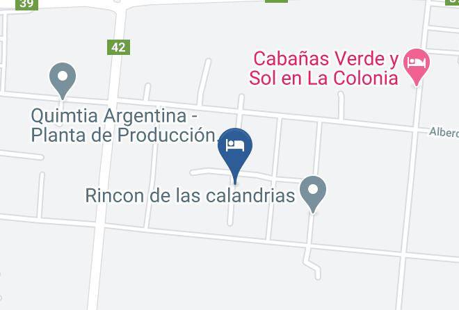Concepcion Del Uruguay - Cabana La Elegida Maps
