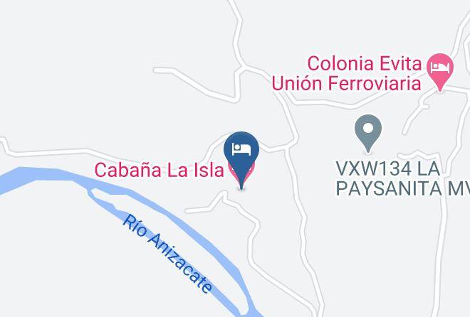 Santa Maria Department - Cabana La Isla Maps