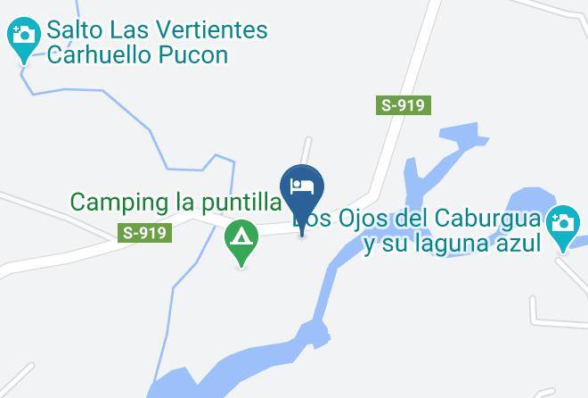 Cautin Province - Cabana La Puntilla Maps