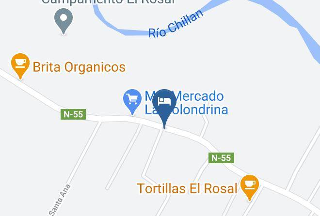 Diguillin - Cabana La Quinta Maps