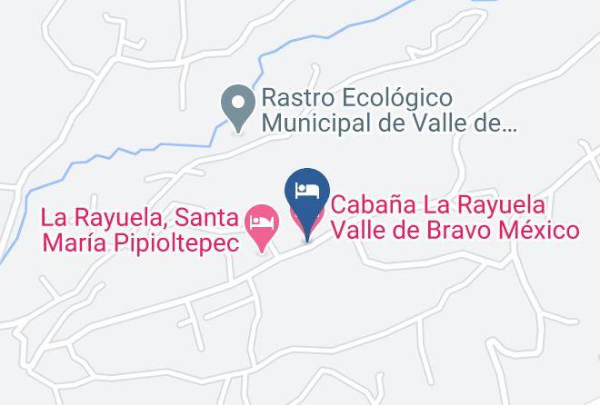 Valle De Bravo - Cabana La Rayuela Valle De Bravo Mexico Maps