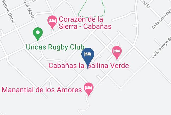 Tandil Partido - Cabana La Strega Maps