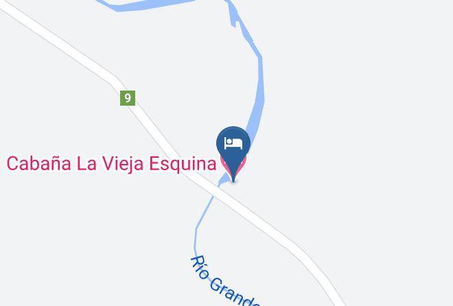 Coronel Pringles Department - Cabana La Vieja Esquina Maps