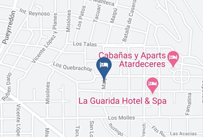 Punilla Department - Cabana Las Hermanas Maps