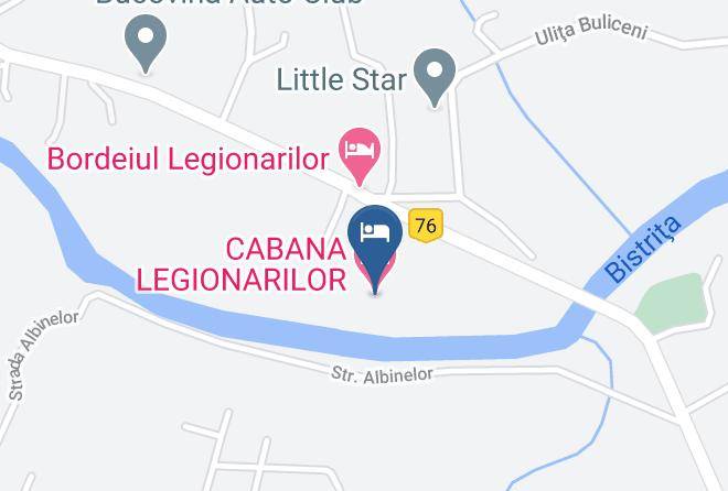 Vatra Dornei - Cabana Legionarilor Maps