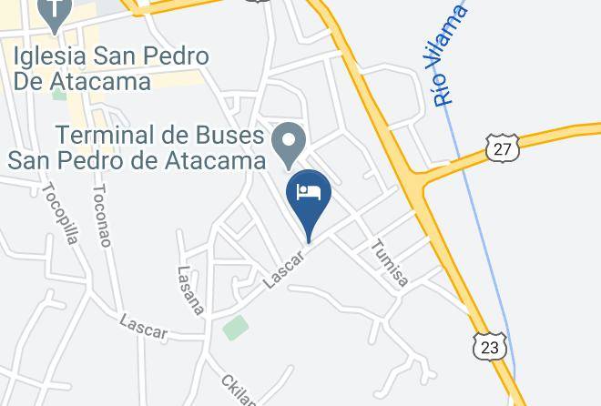 El Loa - Cabana Lickan Ichcai Maps