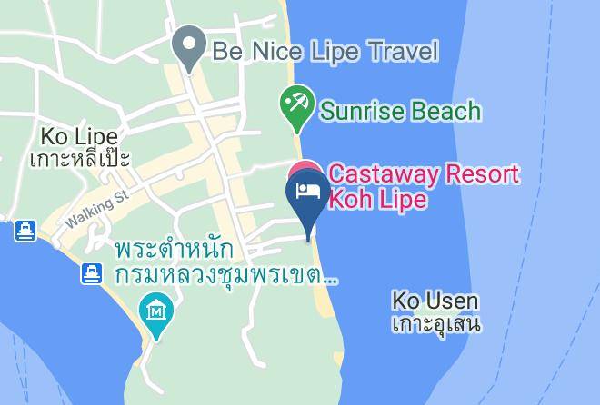 Mueang Satun District - Cabana Lipe Beach Resort Maps