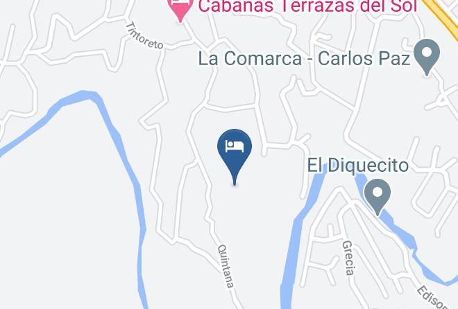 Punilla Department - Cabana Los Alamos Carlos Paz Maps