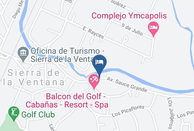 Tornquist - Cabana Los Benteveos Maps