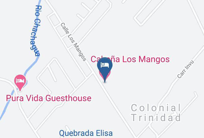 San Ramon - Cabana Los Mangos Maps