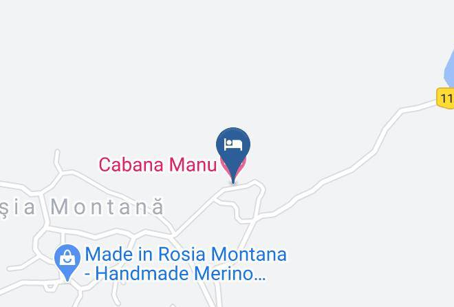 Rosia Montana - Cabana Manu Maps