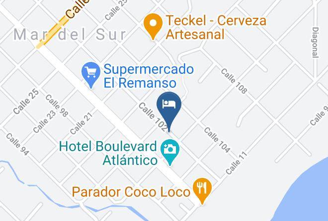 General Alvarado Partido - Cabana Mar Del Sur Maps