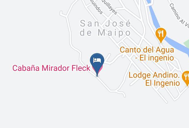 Cordillera Province - Cabana Mirador El Ingenio Maps