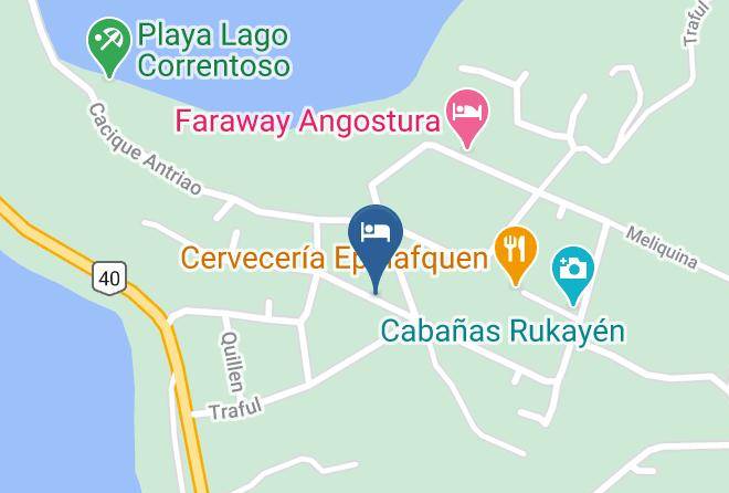 Villa La Angostura - Cabana Modern Family Maps